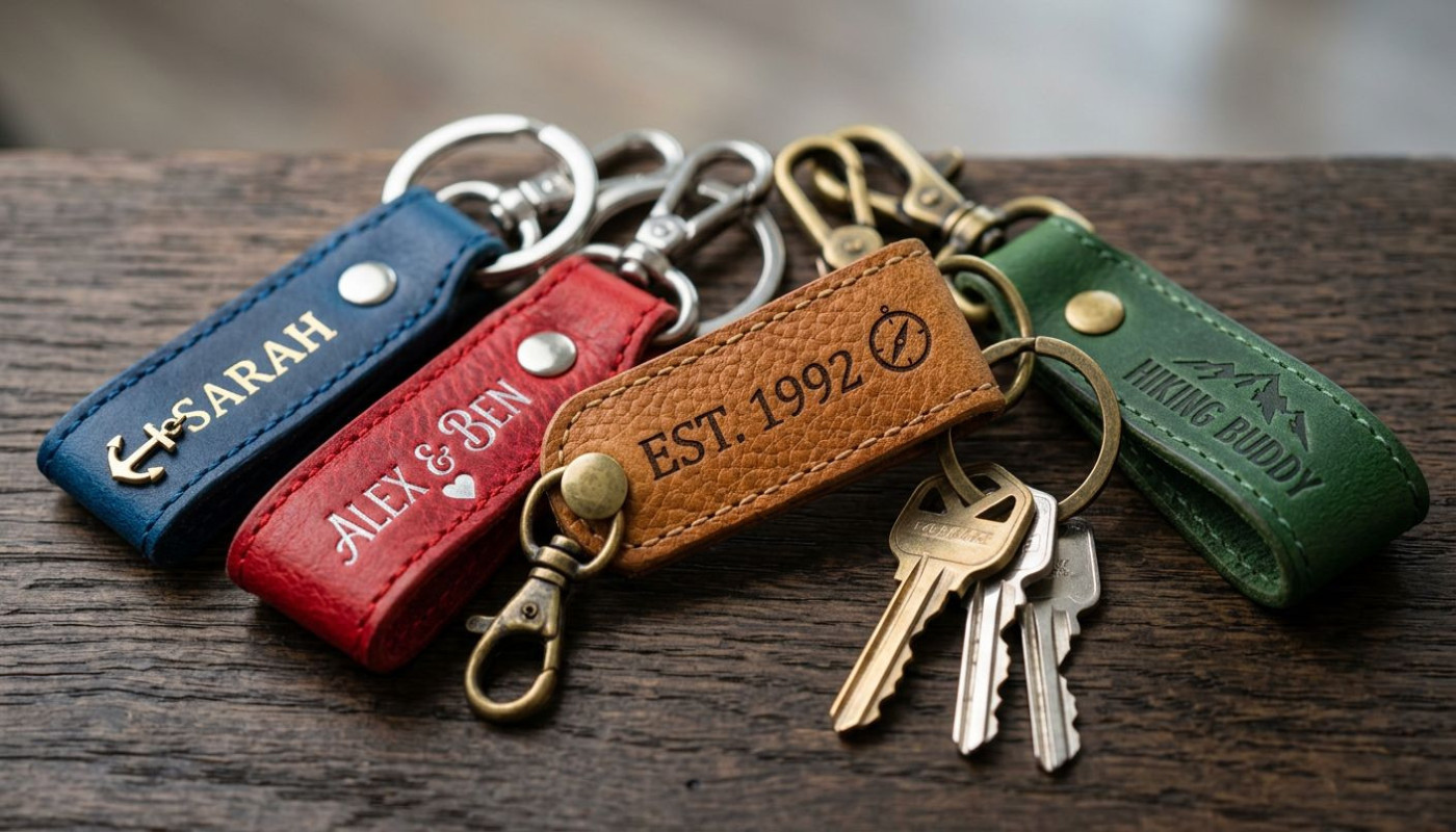 Les meilleures techniques de personnalisation pour votre porte-clés